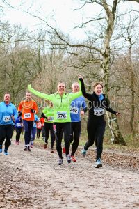 Hunebedloop Havelte dames juichend