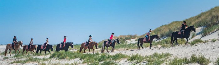 Molenruiters strandrit op Ameland 2019